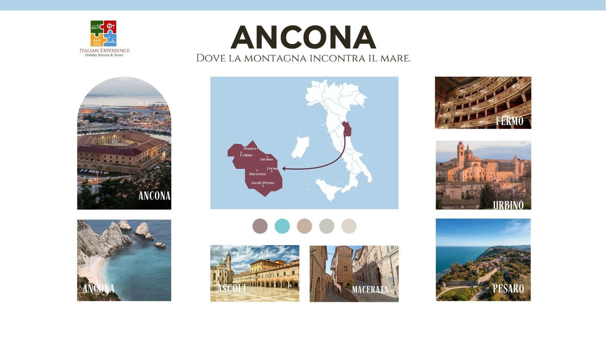 Italian Experience- Ancona City Apartment Eksteriør bilde